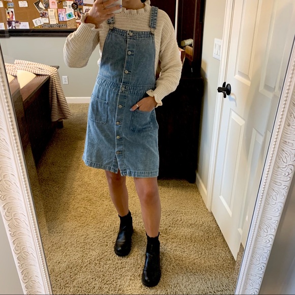 H&M Dresses & Skirts - H&M Denim Overall Dress